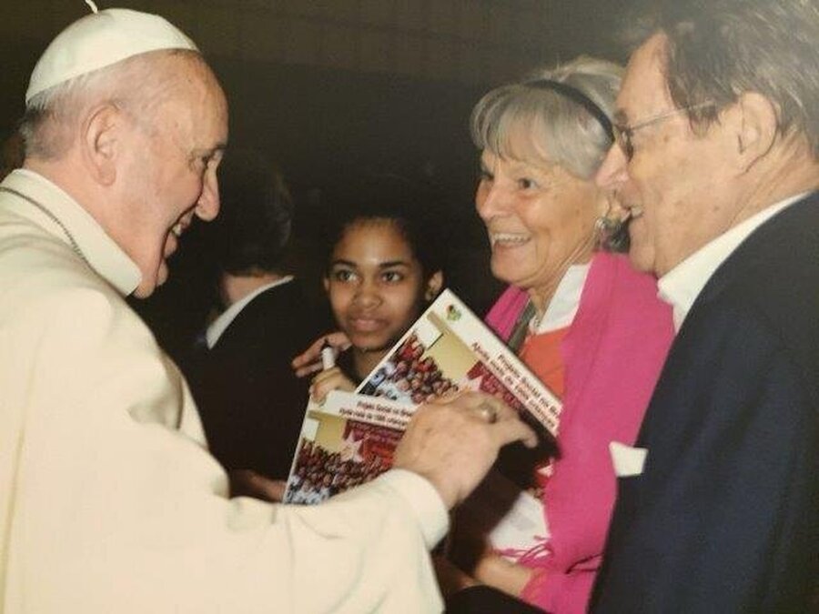 Encontro com papa Francisco