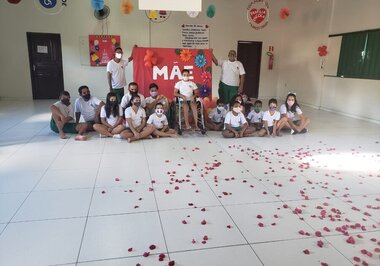 Homenagem às mães do Centro Terapêutico